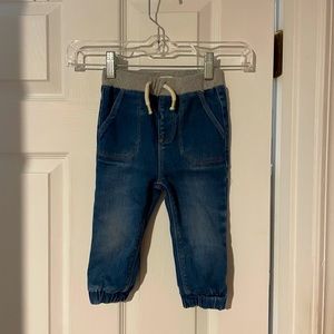 Boys denim joggers, 18m